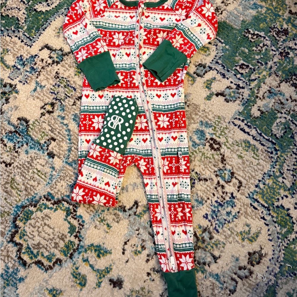 Fair Isle Bamboo Convertible Romper